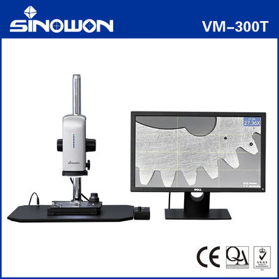 Βίντεο μικροσκόπιο με κινητήρα VM-300T 27X - 163X Βίντεο μικροσκόπιο με ζουμ χωρίς βήματα